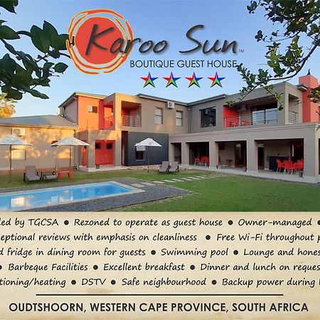 Karoo Sun Boutique Guest House Oudtshoorn Exterior photo